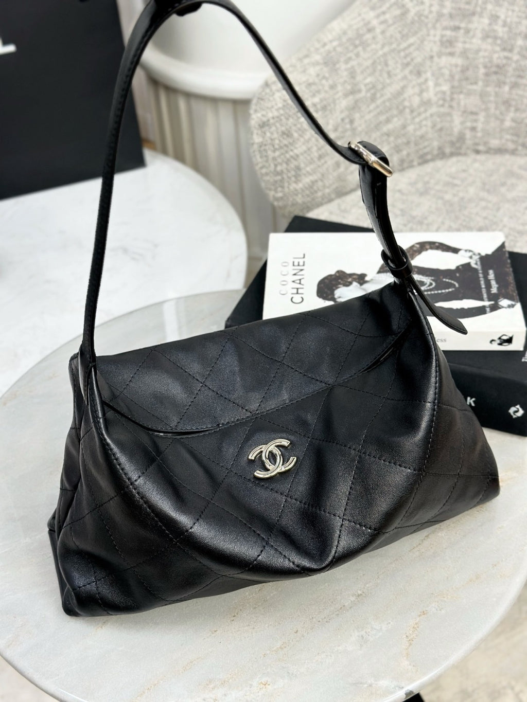 Chanel 26P Wanderer Underarm Bag Hobo Shopping Bag Soft Lambskin Multi-coloured Shoulder Bag Bags #84438A