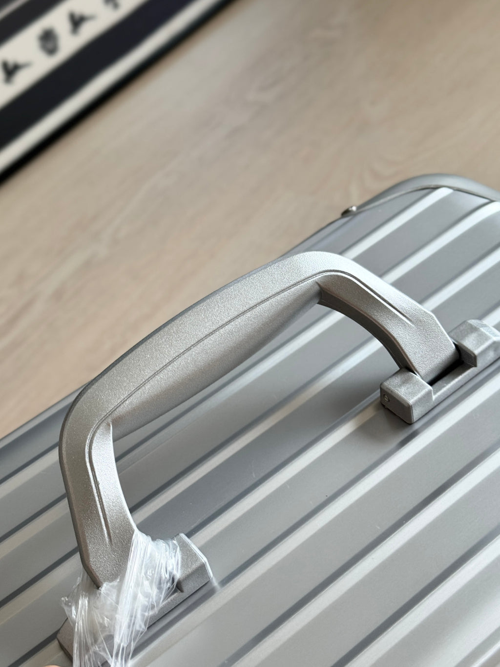 RIMOWA Aluminum Travel Vanity Case in Silver #379431
