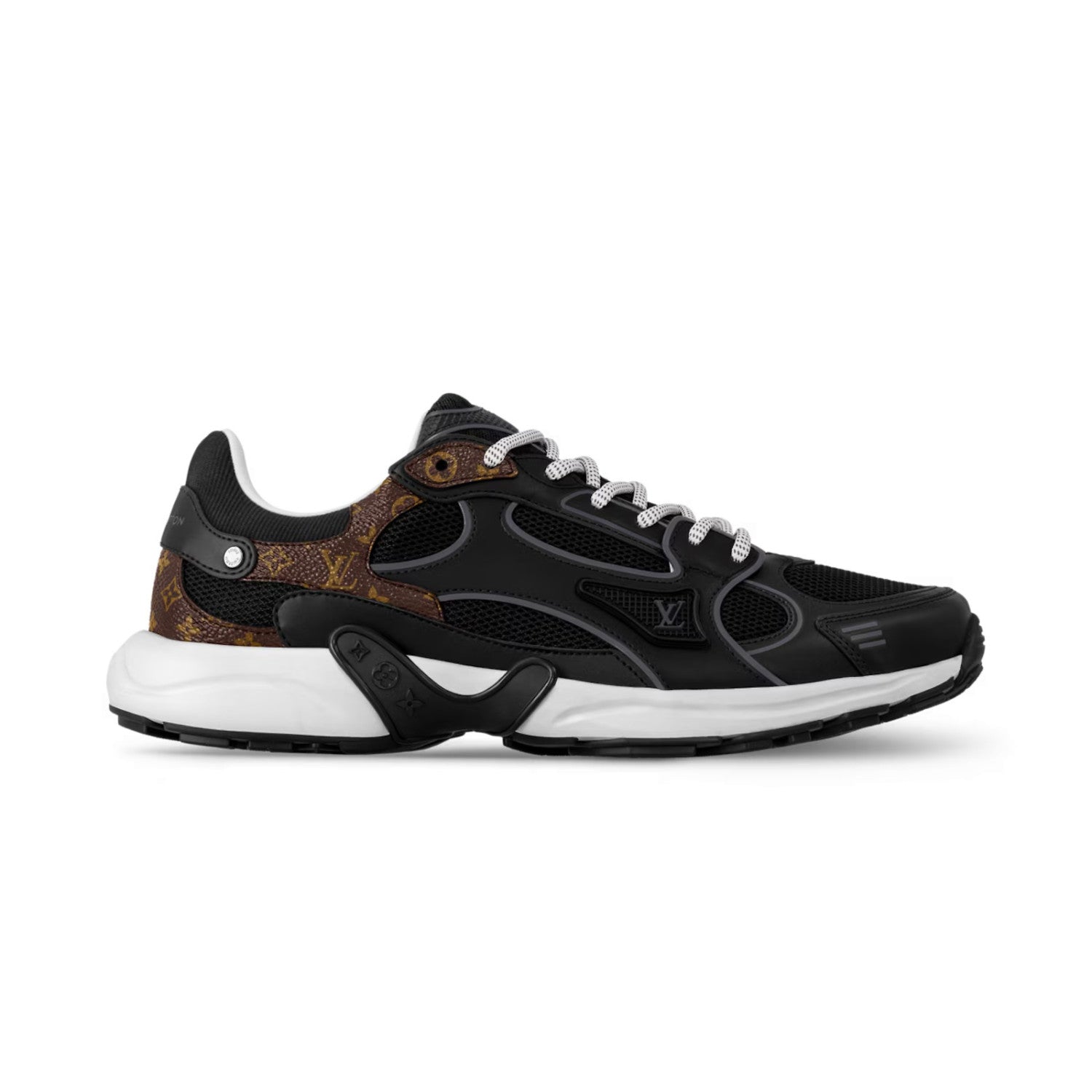 Louis Vuitton LV Olympia Men's And Women's Mesh Quilted Leather Low-top Lace-up Sneakers Shoes #76514