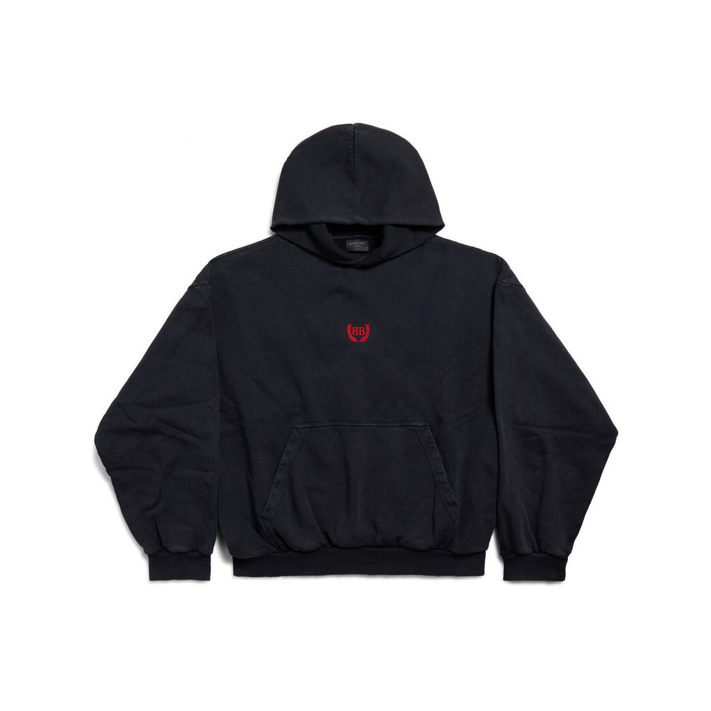 Balenciaga LAUREL CLASSIC HOODIE Men's And Women's Spring/Fall Fashion Casual Solid-Color Hooded Long Sleeve Sweatshirt #78577