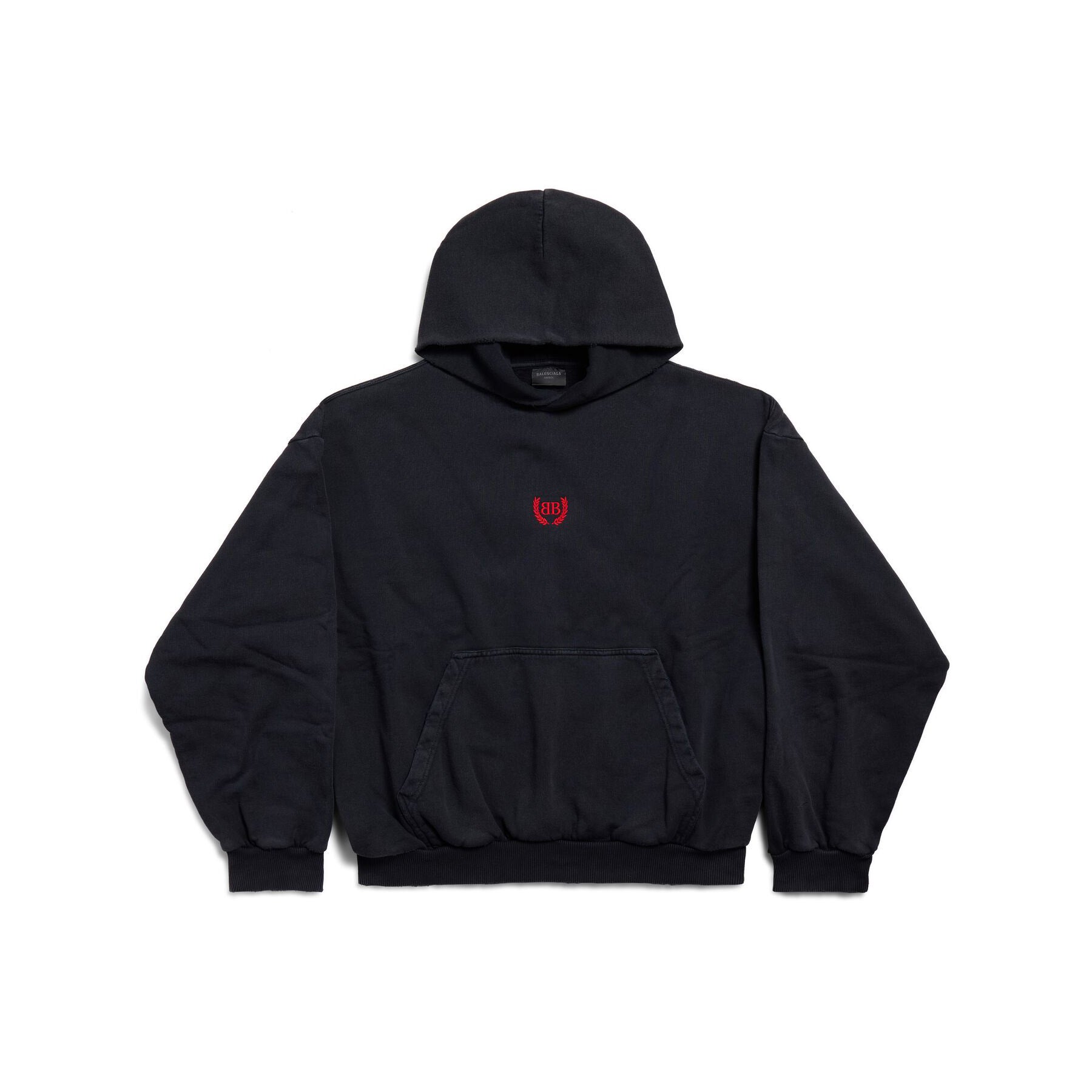 Balenciaga LAUREL CLASSIC HOODIE Men's And Women's Spring/Fall Fashion Casual Solid-Color Hooded Long Sleeve Sweatshirt #78577