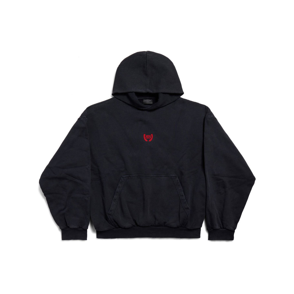 Balenciaga LAUREL CLASSIC HOODIE Men's And Women's Spring/Fall Fashion Casual Solid-Color Hooded Long Sleeve Sweatshirt #78577