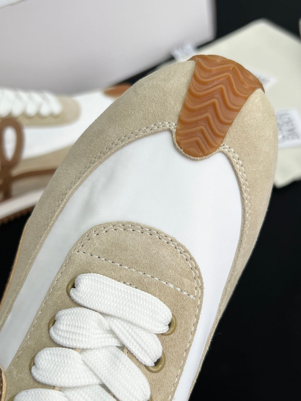 LOEWE Flow Runner 2.0 in Nylon and Suede #385055