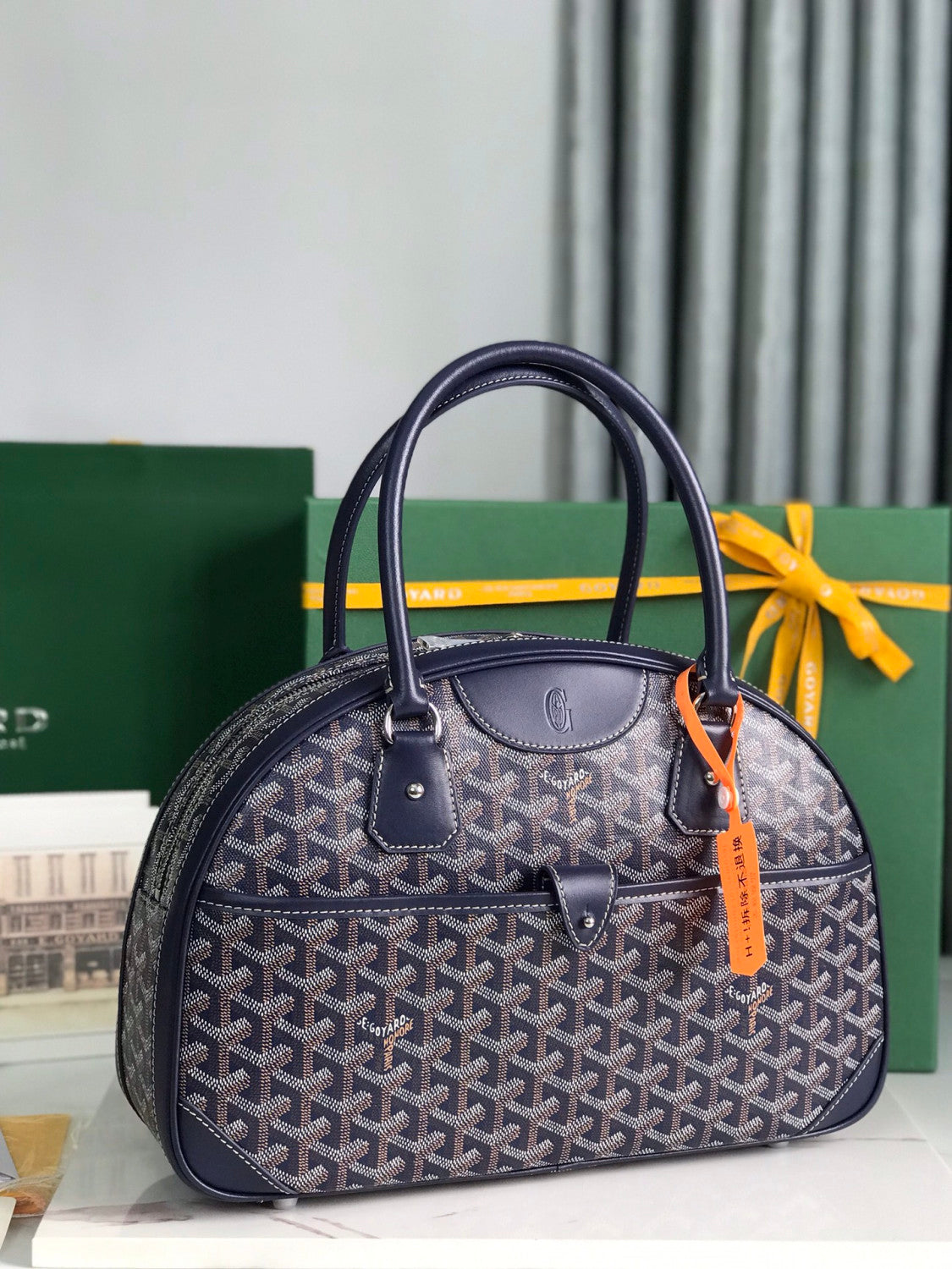 Goyard Large Bowling Bag Classic High-end Shoulder Bag Crossbody Bag Elegant Clutch Stylish Luxurious And Exquisite Bag Bags #196816