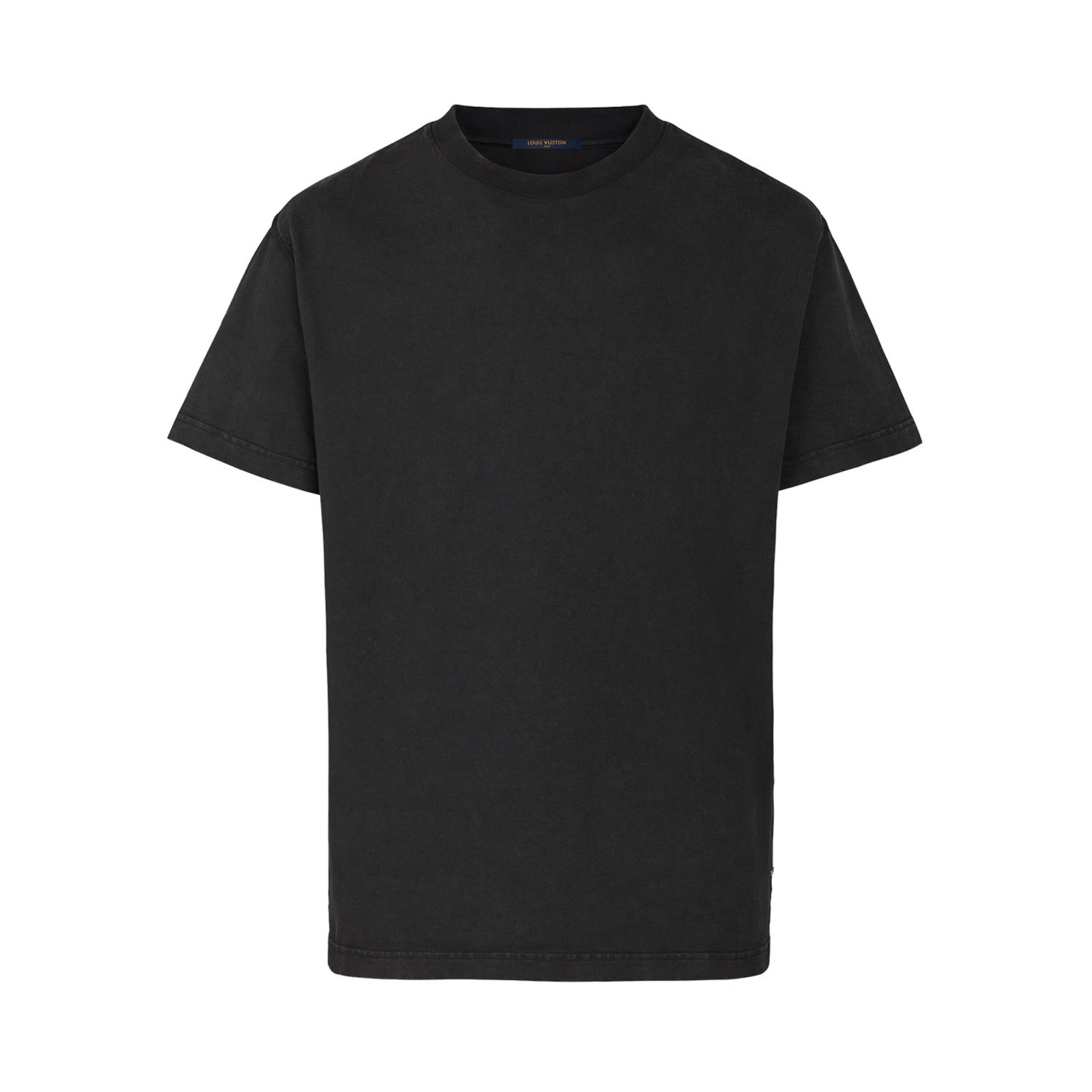 Louis Vuitton Men's Black Summer Short Sleeve Inside Out T-Shirt #96929