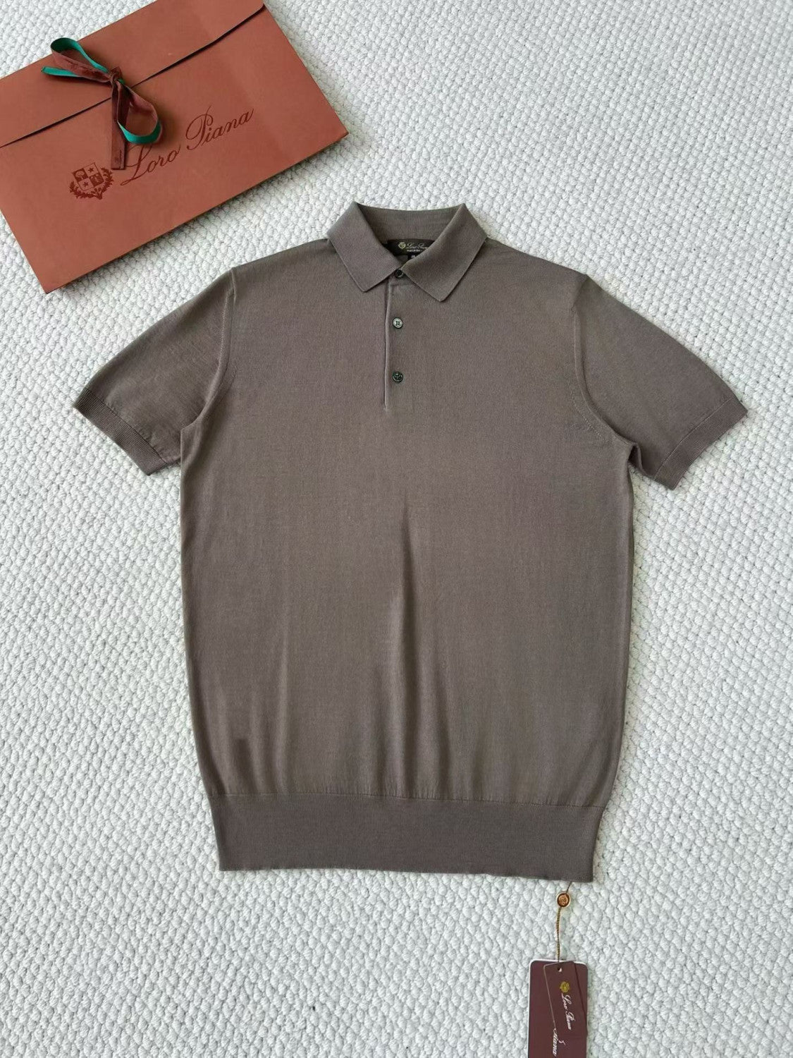 Loro Piana Men's Cashmere Polo #375827