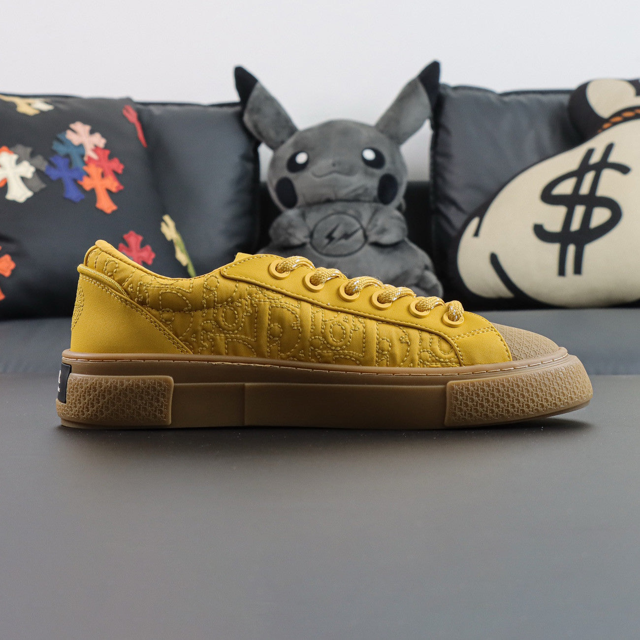 Dior STONE ISLAND x DIOR Men's And Women's Spring/summer Fashion Casual Round-toe Lace-up Low-top Sneakers Shoes #78179