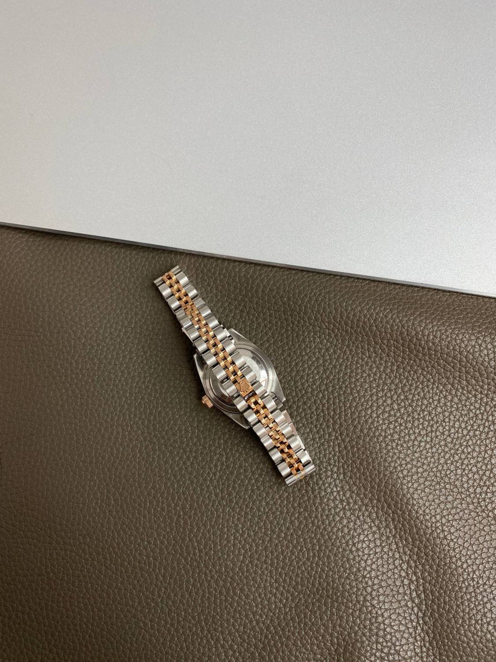 Rolex Women's Log-type Series Automatic Mechanical Movement Water-resistant Diamond-encrusted Green Dial Stainless Steel Bracelet 28mm Watch #77754
