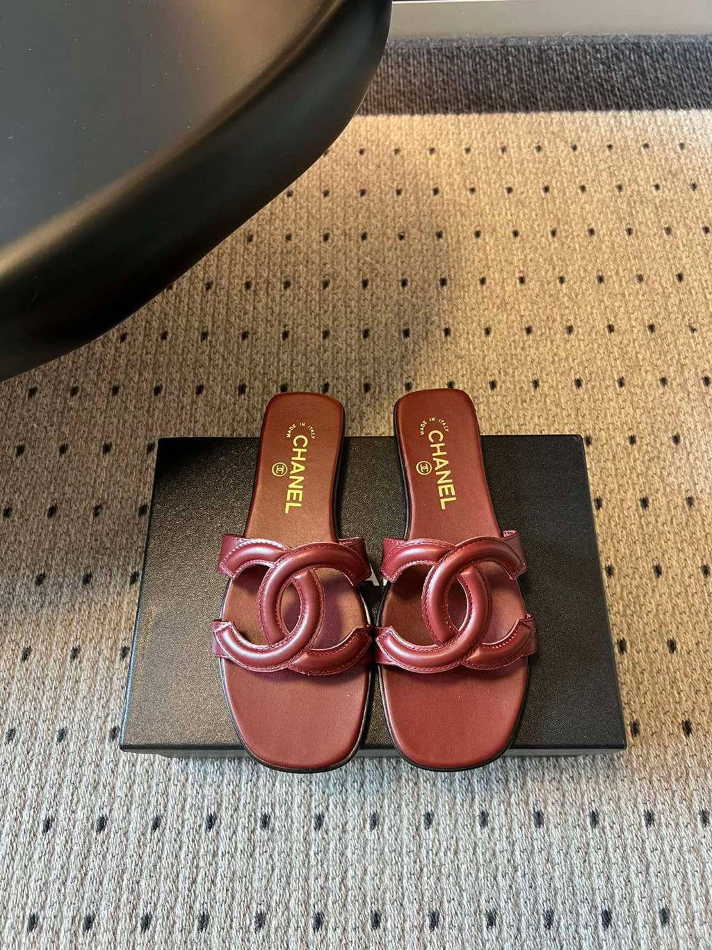 Chanel CC slippers sandals #378238