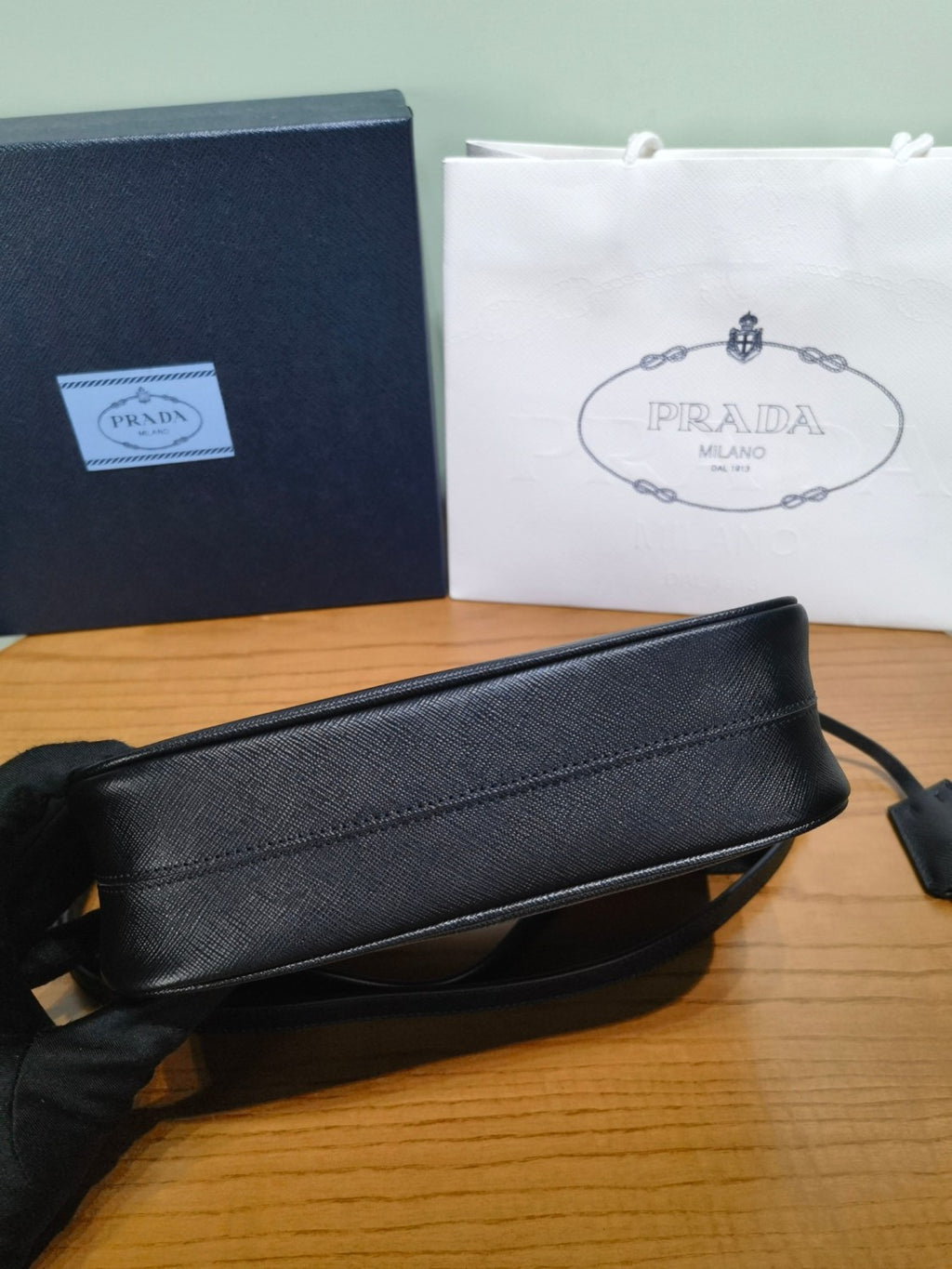 Prada Re-edition Mini Bag Aus Saffiano #333797
