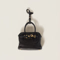 MiuMiu Women's Mini Aventure Leather Bag Jewelry Embossed Logo Zipper Closure Casual Tote Bag Bags #71932
