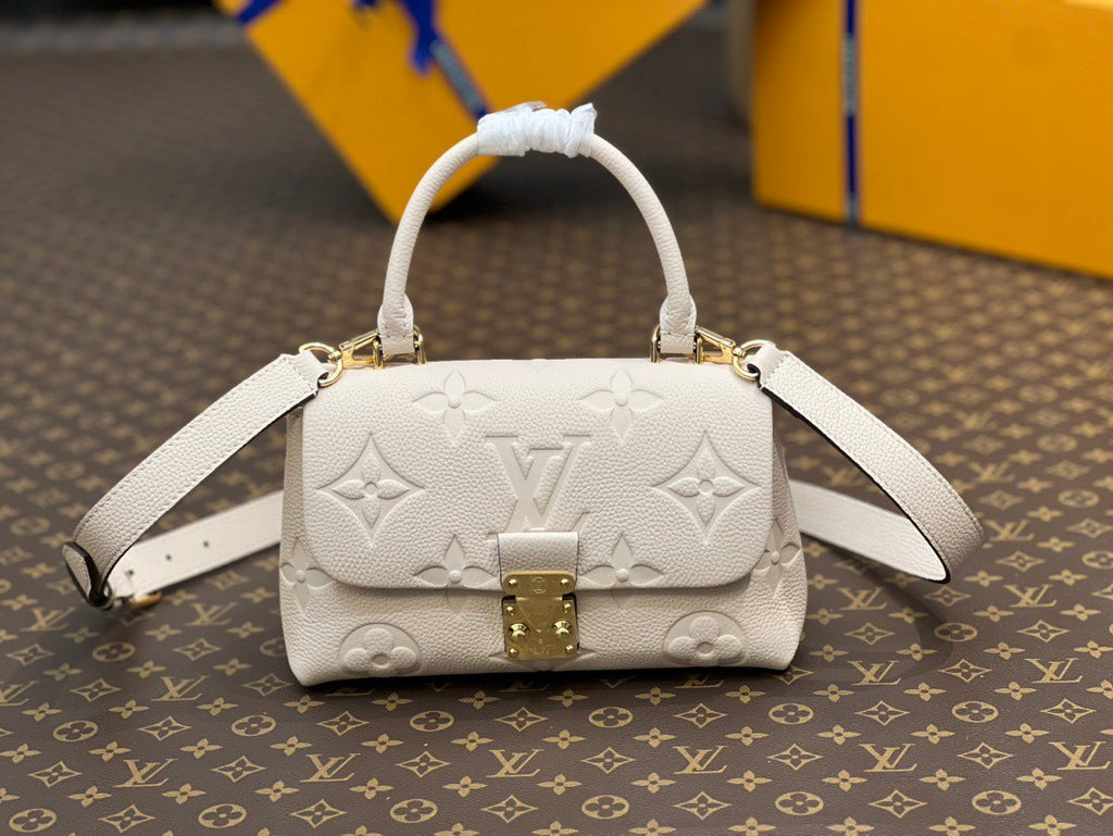 Louis Vuitton Madeleine BB Bicolor Monogram Empreinte Leather Handbags #337105