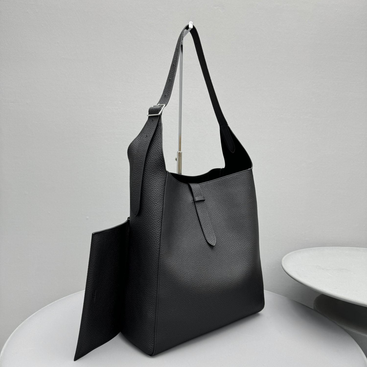 THE ROW Women's Fashion Solid Color Tote Leather Bucket Bag Bags Casual Handbag #75348