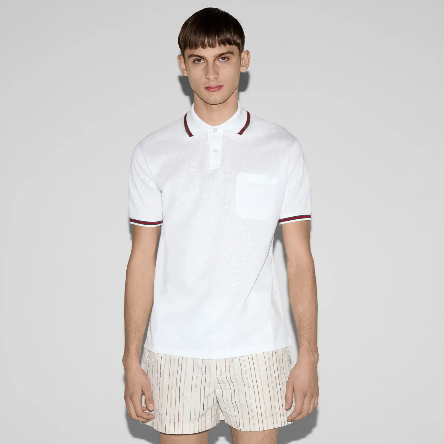 Gucci Men's & Women's Summer Fashion Casual Crew Neck Short Sleeve Polo Shirt #78997