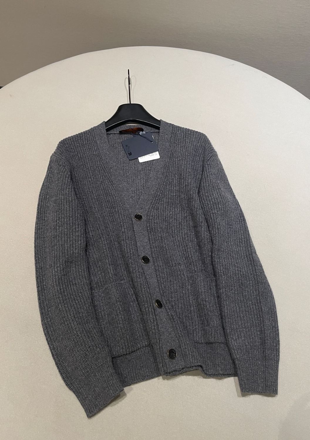 Louis Vuitton Embroidered Signature Cashmere Cardigan #333607