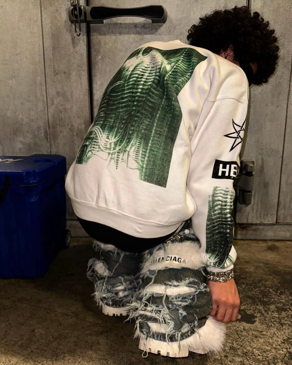 HOOD BY AIR Beige Spine Padded Hoodie Men And Women Loose Spring And Summer Fashion High Street Single Long-sleeved Bottoming T-shirt Pullover Sweatshirt Ngvp #1119