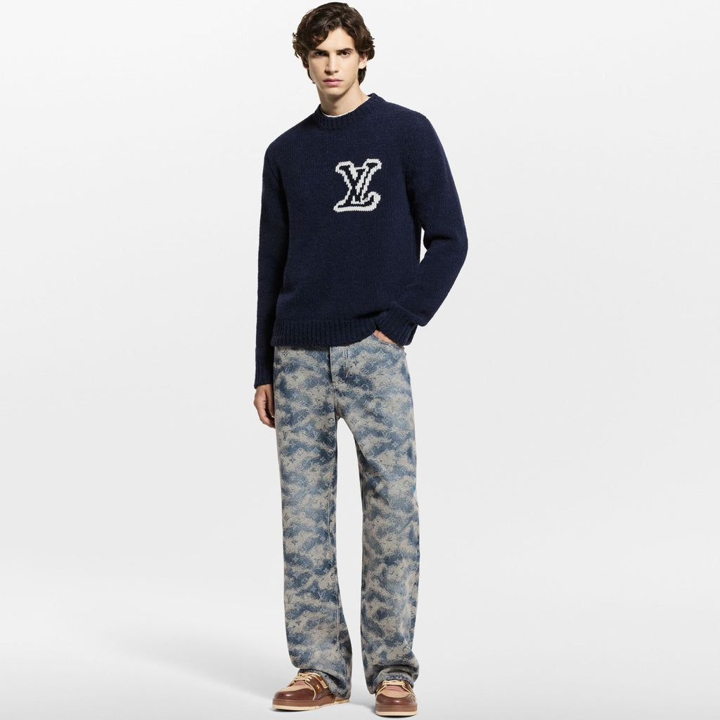Louis Vuitton LV Intarsia Crewneck 1AJAZ1 #335721