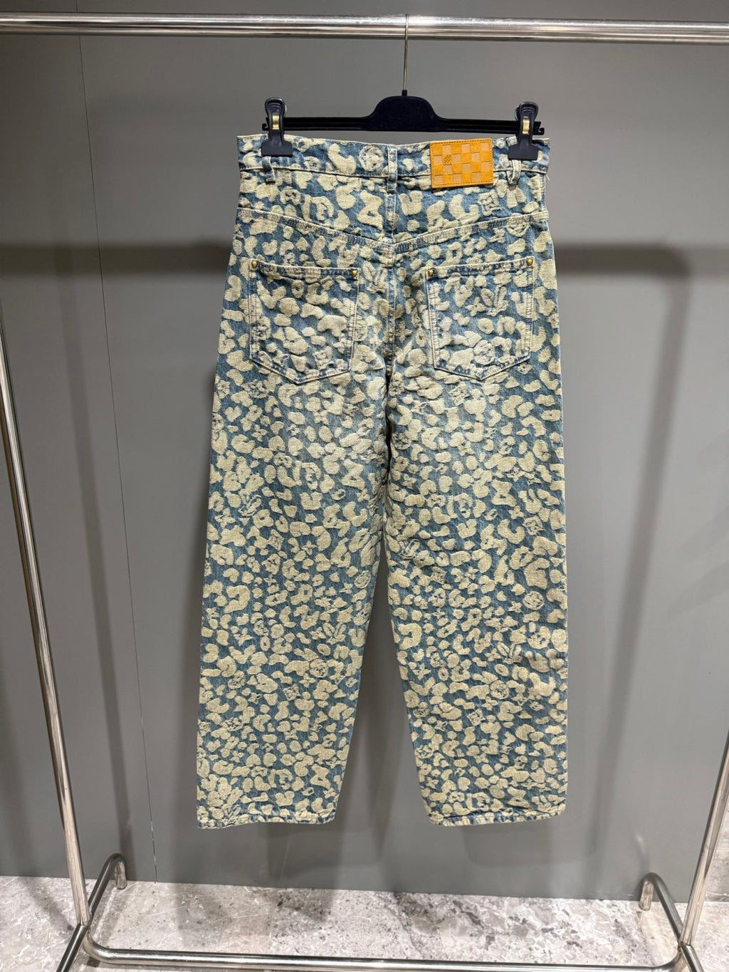 Louis Vuitton Jacquard Workwear Denim Pants 1AILS8 #335823