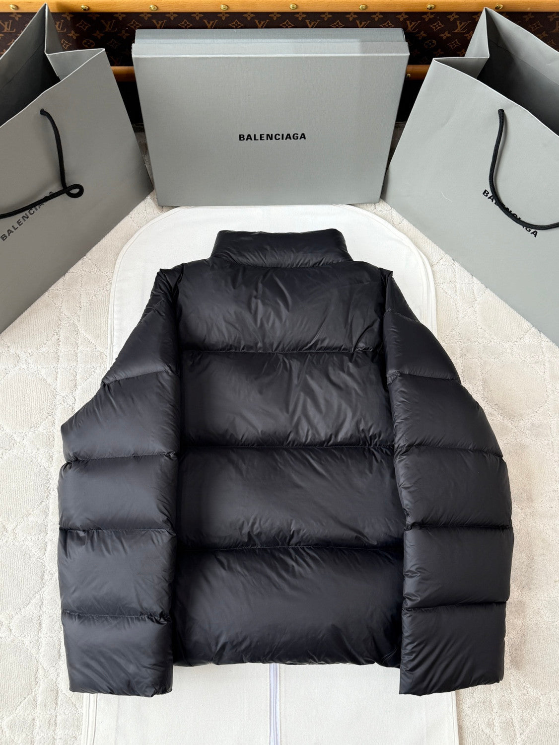 Balenciaga Standard Puffer in Black #334416
