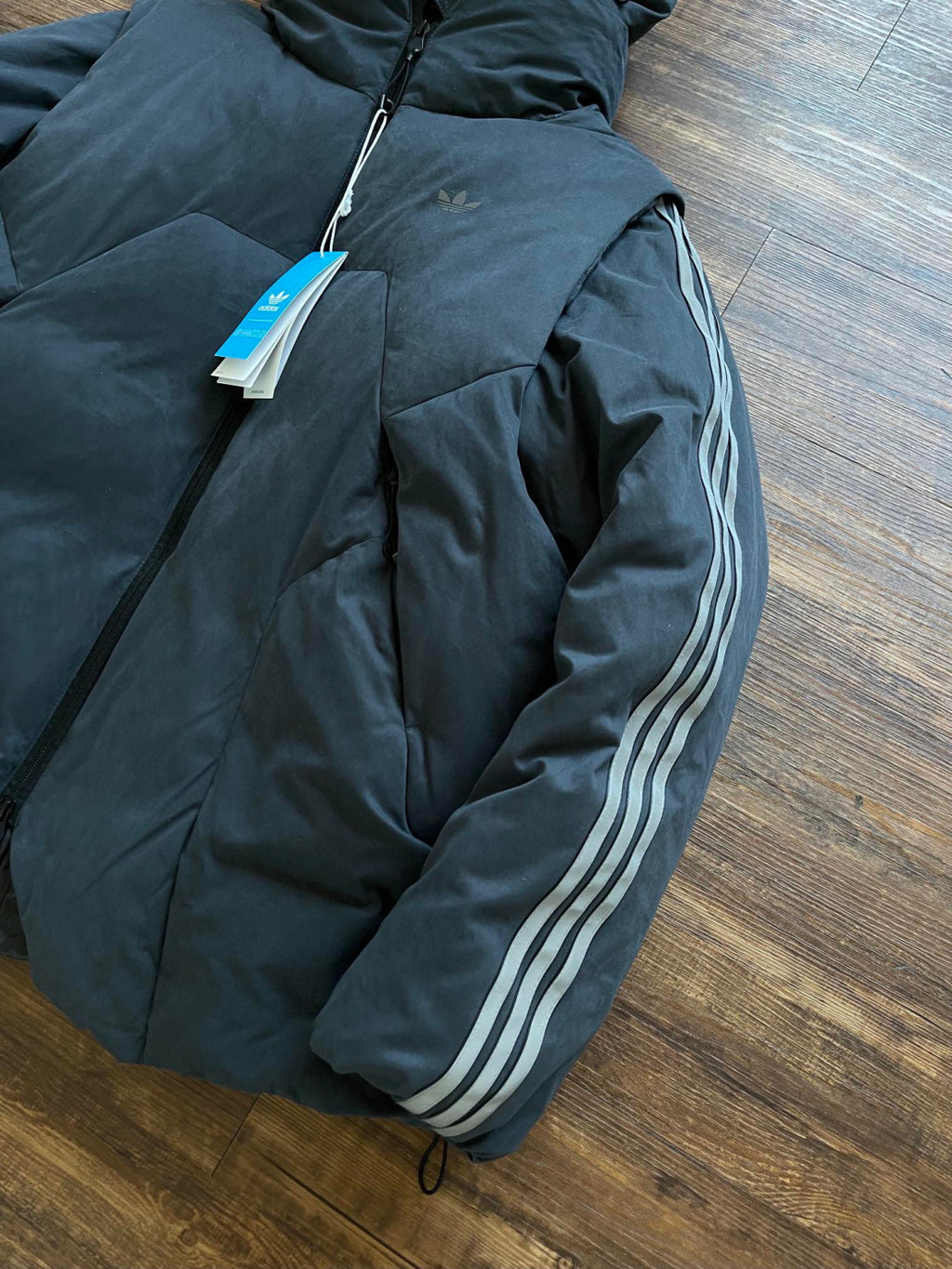Adidas Originals x HAMCUS Hooded Long Sleeved Down Jacket #21976