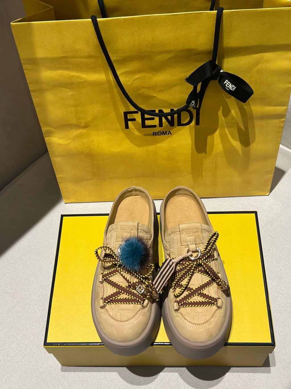 Fendi Apres Chic Leather Brown #335700