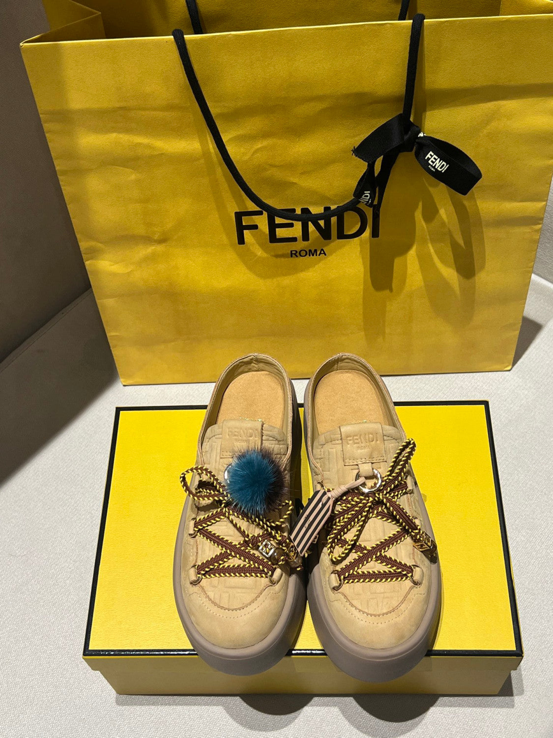 Fendi Apres Chic Leather Brown #335700