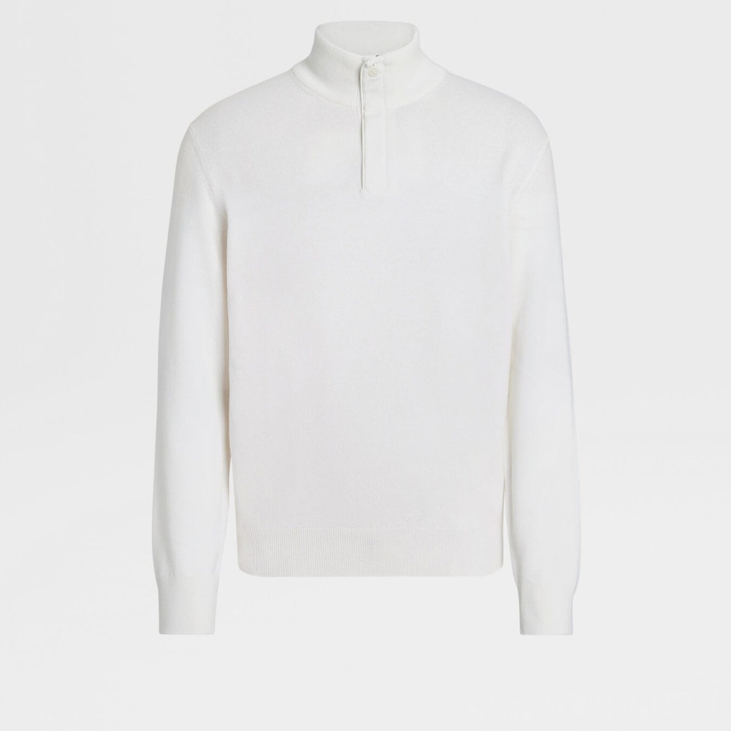 Ermenegildo Zegna Deep Foliage Mélange Color Oasi Cashmere Zipper Penguin Collar Sweater Men's Luxury Knitted Sweater Autumn And Winter Bottom Warm Fashion Trend Knitting Ngvp #2451