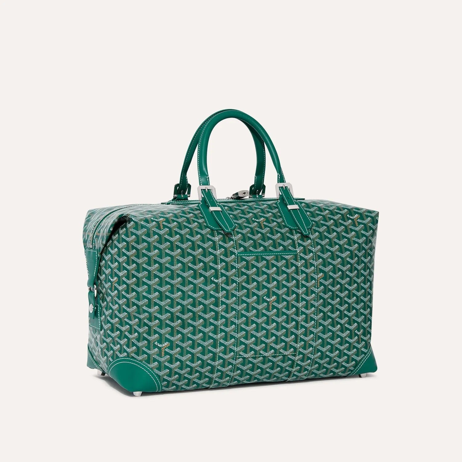 GOYARD Bowling45 Men's And Women's Fashion Classic All-over Print Zipper Closure Canvas Leather Oversized Travel Bag Bags BOWLIN045TY33CL33P #78364