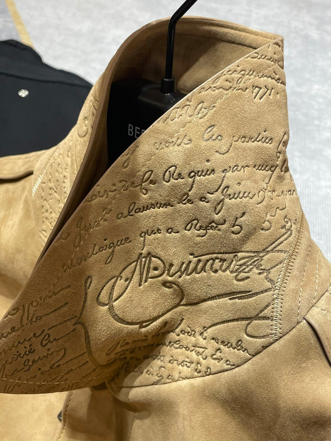 Berluti Men's Long Sleeve Leather Jacket Coat Ngvp #6291