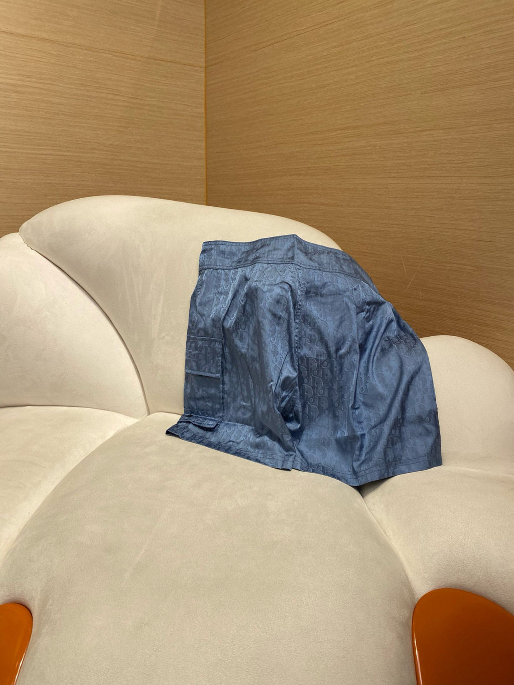 Dior Men's Summer Solid Colour Letter Print Lace Up Casual Silk Straight Swimming Shorts #76873