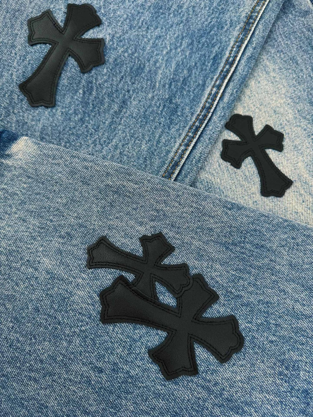 Chrome Hearts Cross Logo Jeans #336107