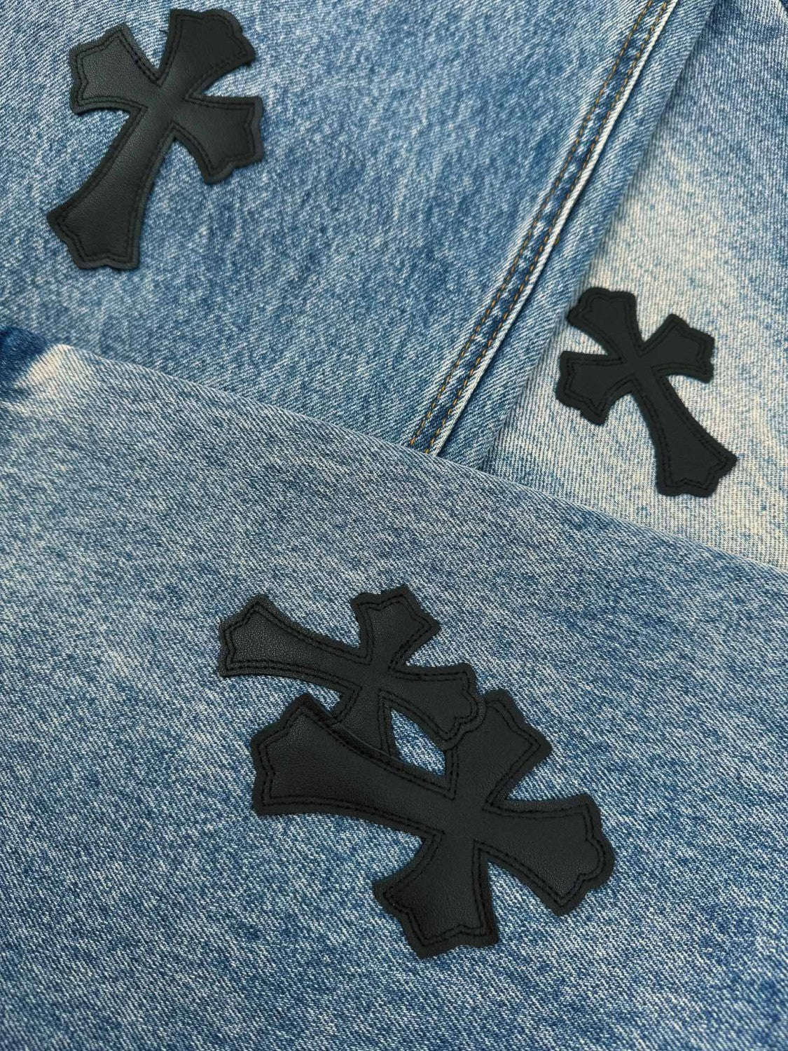 Chrome Hearts Cross Logo Jeans #336107
