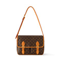 Louis Vuitton Satchel Men's Letter Print Flap Closure Coated Canvas Messenger Bag Shoulder Bags #77599