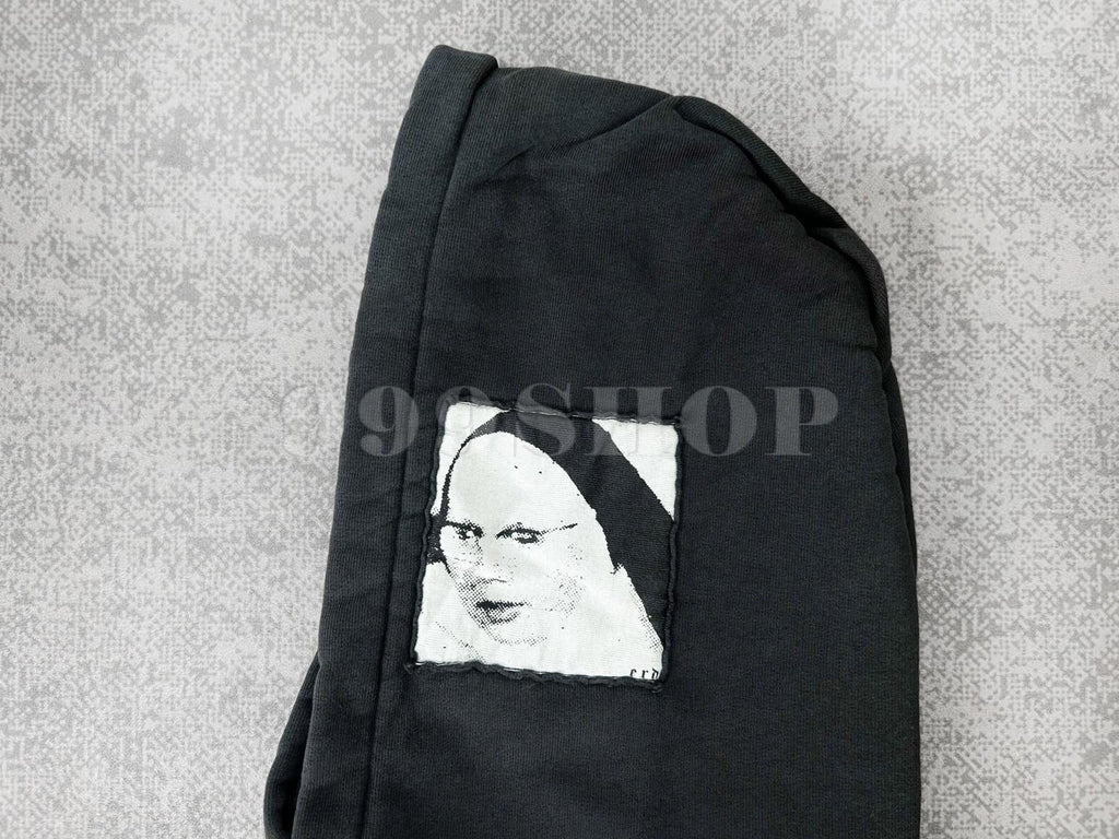 Enfants Riches Deprimes Nun Distressed Washed Zip Hoodie Sweatshirt ##333686