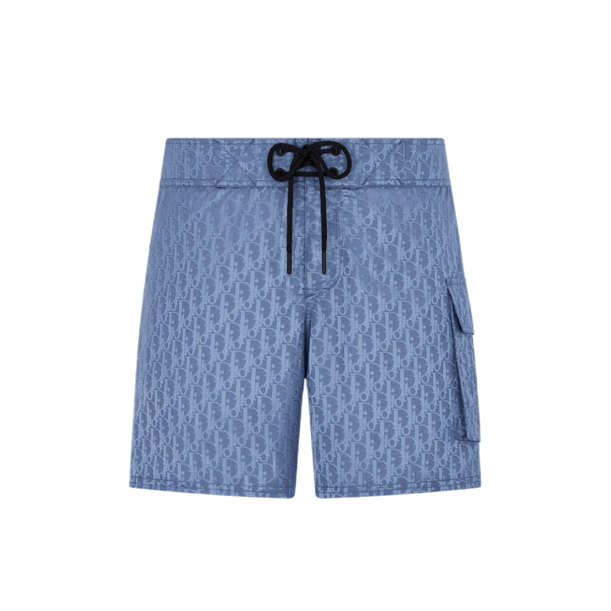 Dior Men's Summer Solid Colour Letter Print Lace Up Casual Silk Straight Swimming Shorts #76873