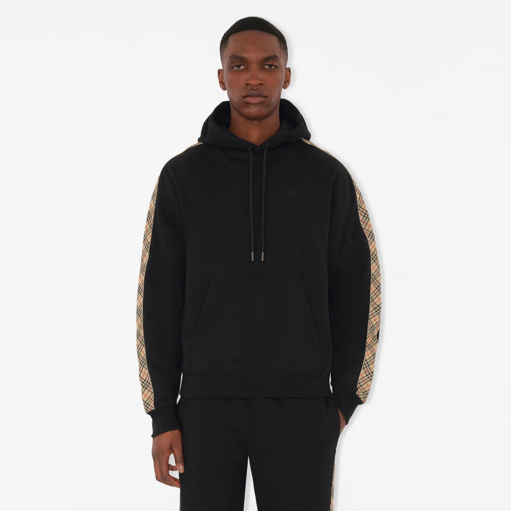 Burberry Men's Spring/Fall Fashion Casual Hooded Zipper Checkered Decorative Cotton Hoodie Jacket #78598