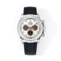 Rolex Men's Automatic Mechanical Movement 100 Meter Water Resistant Dial Watch with Diamonds #75863