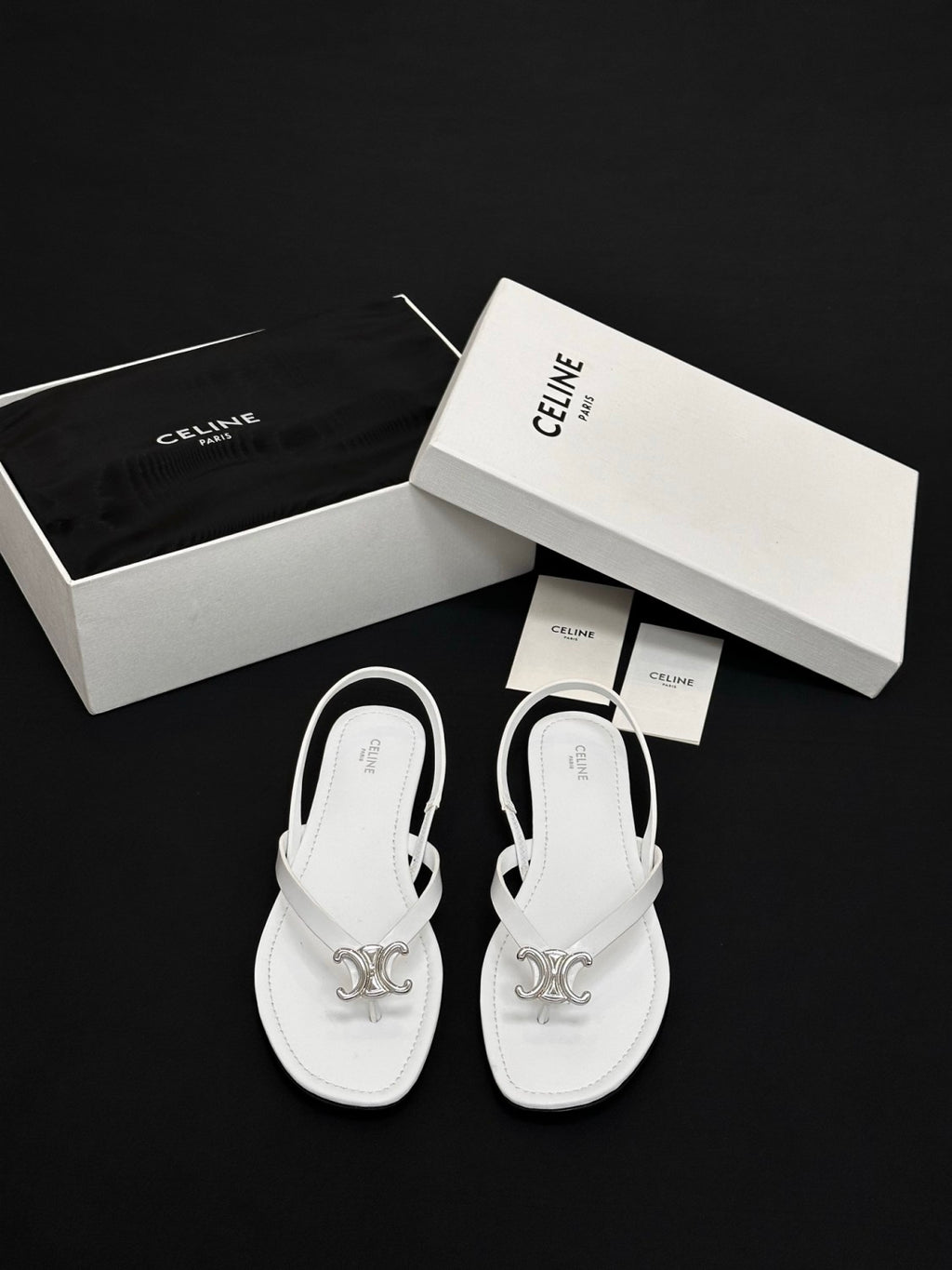 CELINE BIKI SANDAL IN CALFSKIN #384469