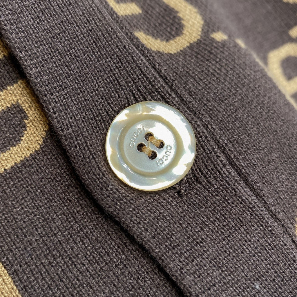 Gucci Knitted Button Printed Cardigan #21956