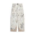 Balenciaga Graffiti Loose Fit Denim Pants Ngvp #6578