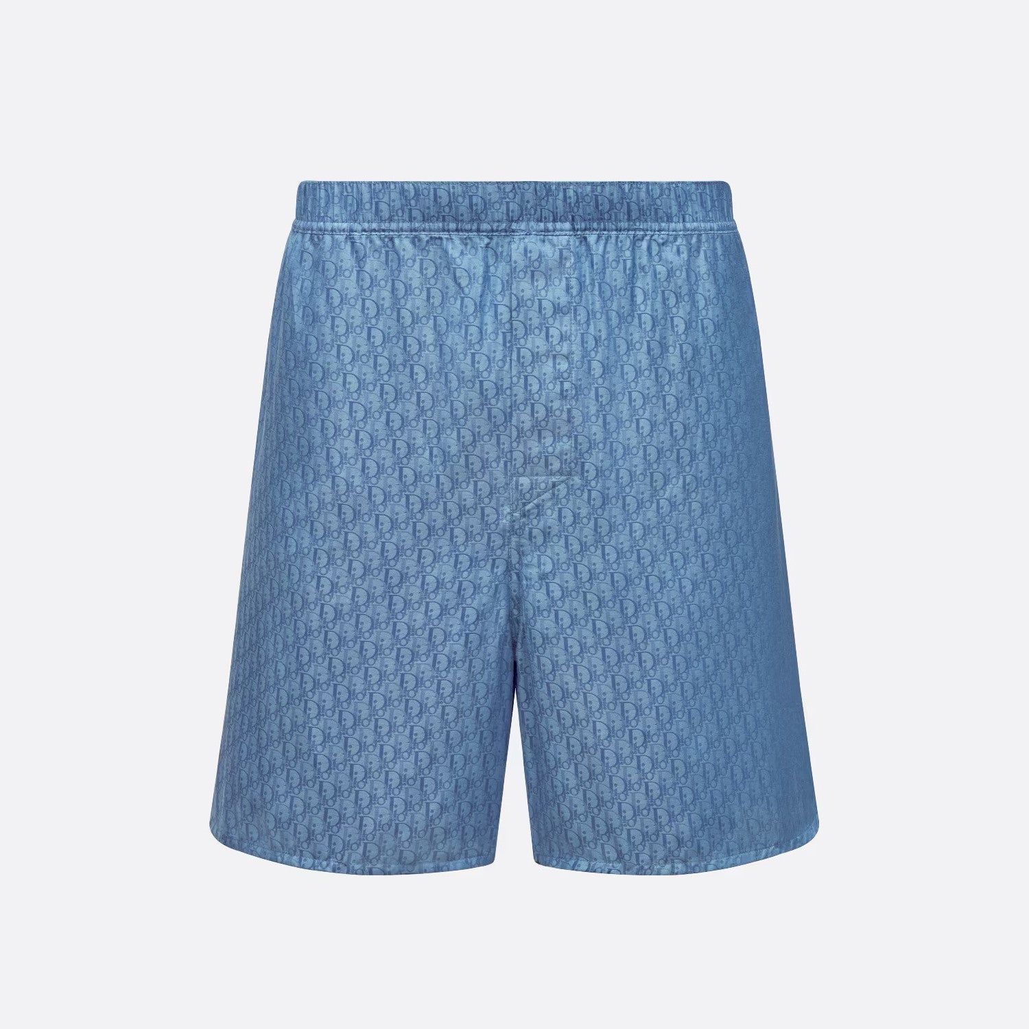 Dior Men's Summer Solid Color Letter Printed V-Neck Single Breasted Short Sleeve Shirt Elastic Waist Shorts Pants Set Suit #99769