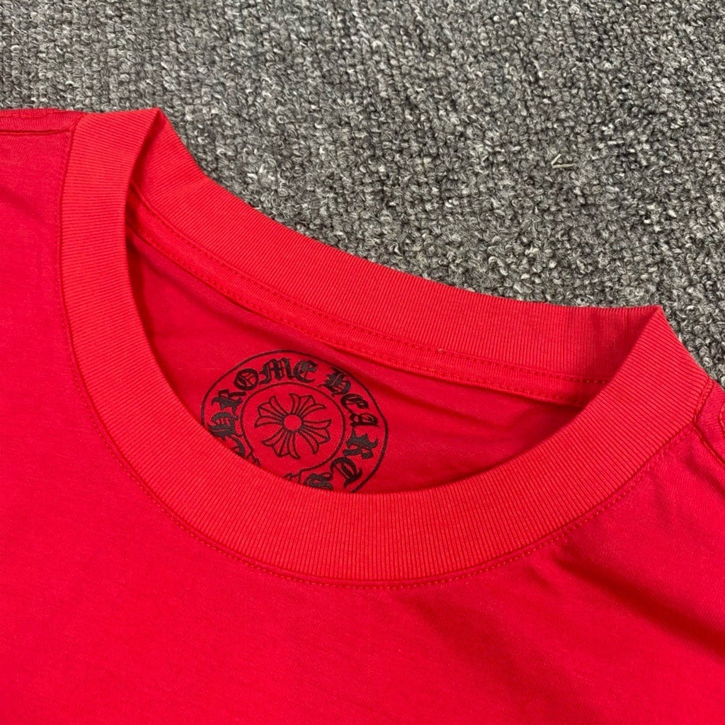 Chrome Hearts Men's Spring/Summer Solid Color Long Sleeve T-Shirt #73551