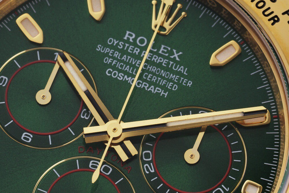 Rolex Men's Gold Mechanical Movement 100m Water Resistant Solid Color Dial Oyster Steel Strap Watch #74844