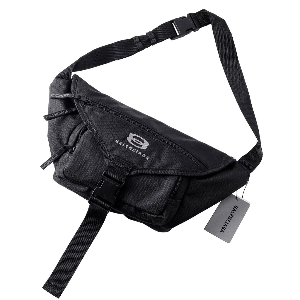 Balenciaga UNITY Men's and Women's Fashion Casual Solid Color Zipper Nylon Waist Bag Crossbody Bag Shoulder Bag Bags #78691