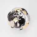 Chanel Collector's Series Camellia Ball Evening Clutch A Exquisite And Sophisticated Work Of Art Handcrafted From Solid Brass Bags Bag #195670