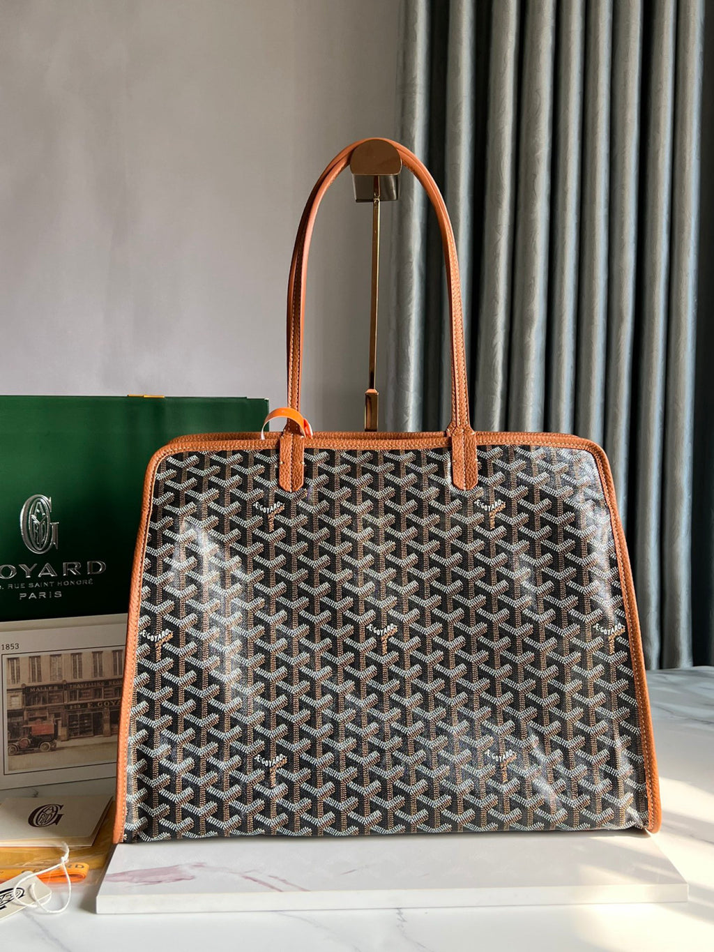 Goyard Hardy Small French-style Elegant Briefcase A Fashionable And Luxurious Handbag Bag Bags #196814
