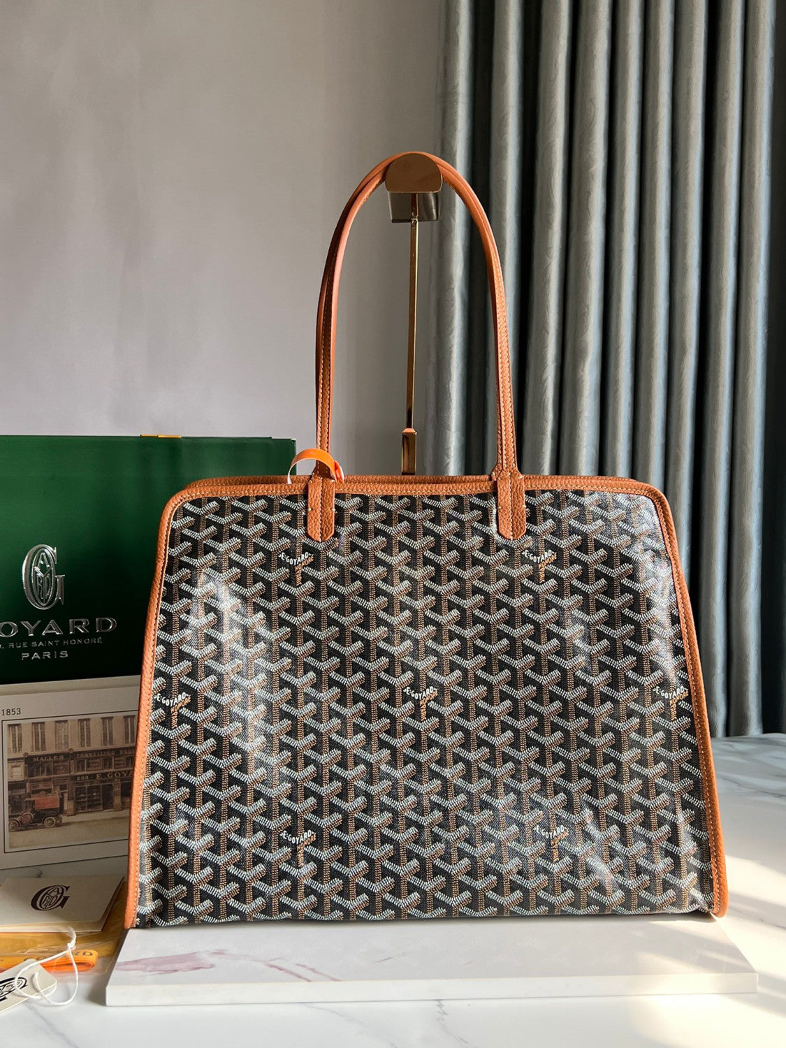Goyard Hardy Small French-style Elegant Briefcase A Fashionable And Luxurious Handbag Bag Bags #196814