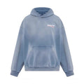 Balenciaga Men's Spring And Autumn Solid Color Washed Gradient Cotton Pullover Fitted Hooded Sweatshirt #71921