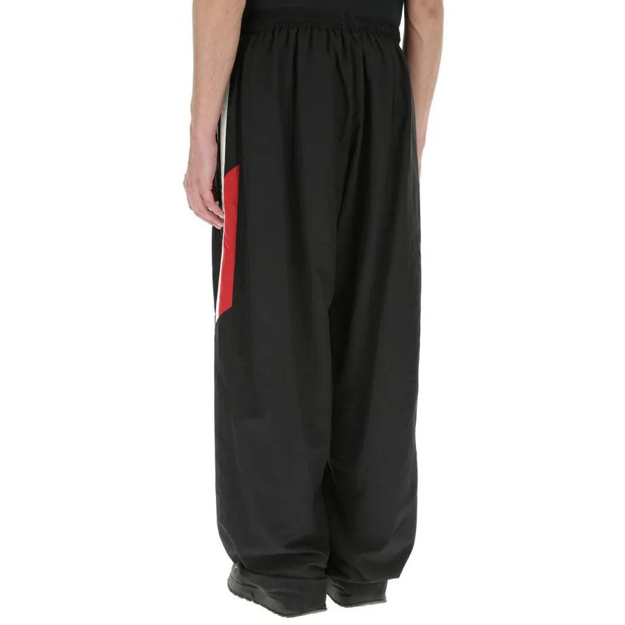 Balenciaga Men's Spring/Fall Fashion Casual Color Block Elastic Waist Side Pocket Zipper Relaxed Fit Sweatpants Pants #78984