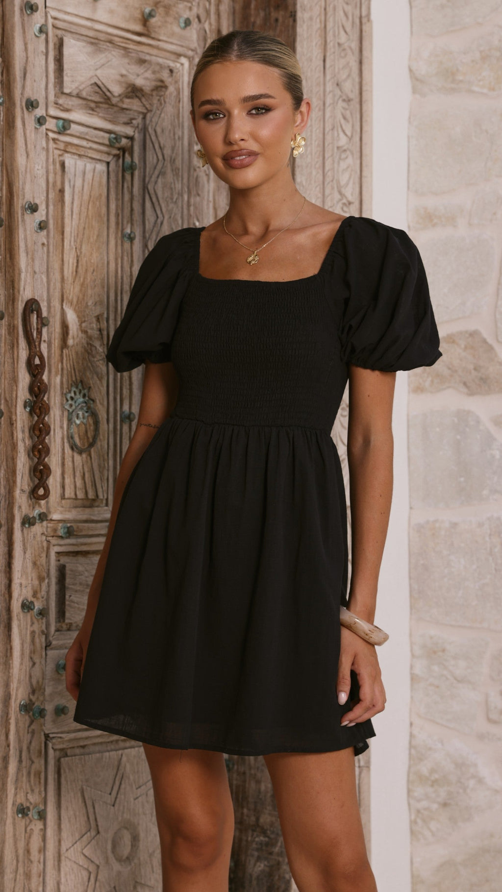 Marissa Mini Dress - Black